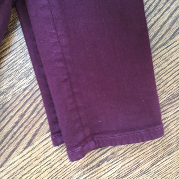 Rag & Bone Skinny Jeans size 25, burgundy - Picture 4 of 5